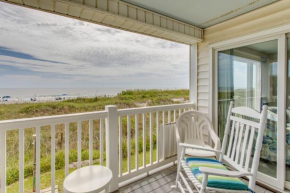 Oceanfront North Myrtle Beach Condo with Patio!